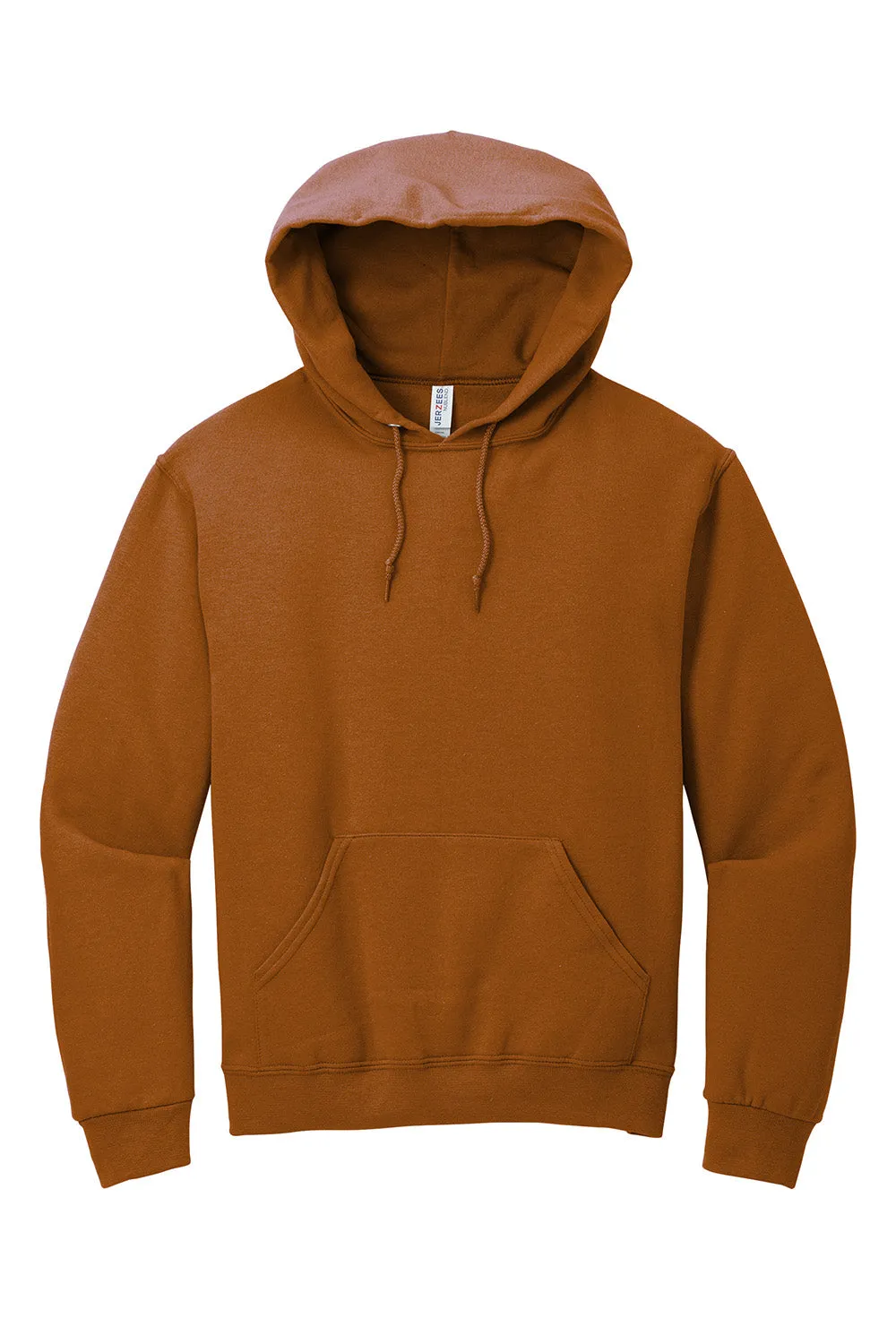 Jerzees pour Hommes Pull à Capuche en Polaire NuBlend Résistant aux Boules de Peluche avec Poche Kangourou - Orange Texas