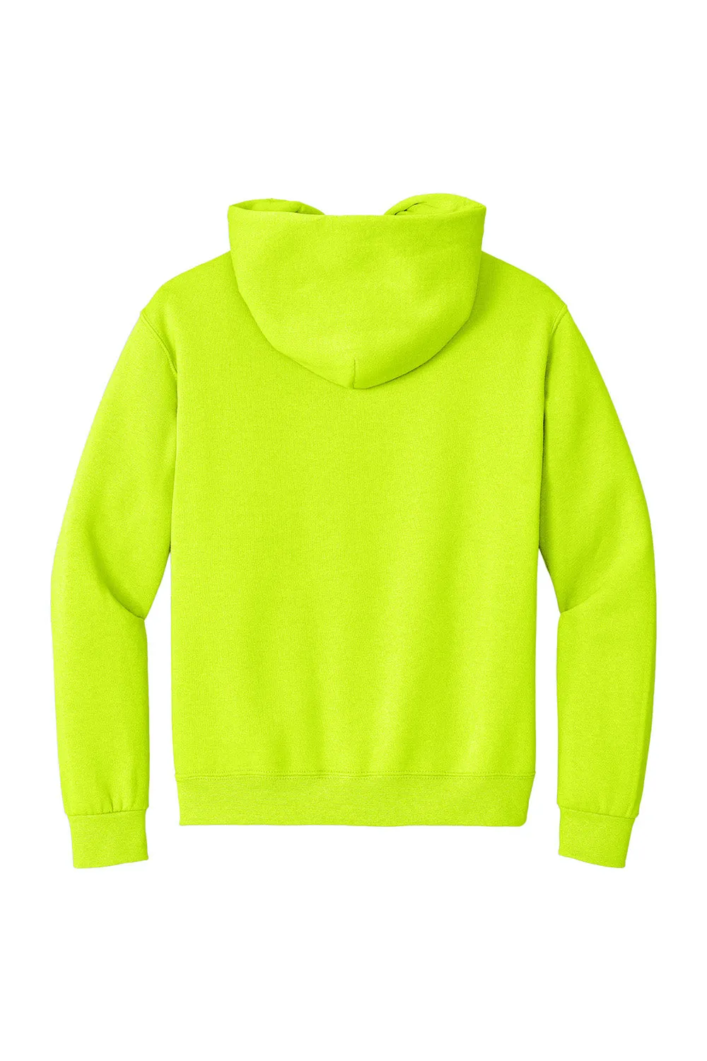 Jerzees Sweat à capuche pour hommes Super Sweats NuBlend résistant aux boulettes avec poche kangourou - Vert sécurité