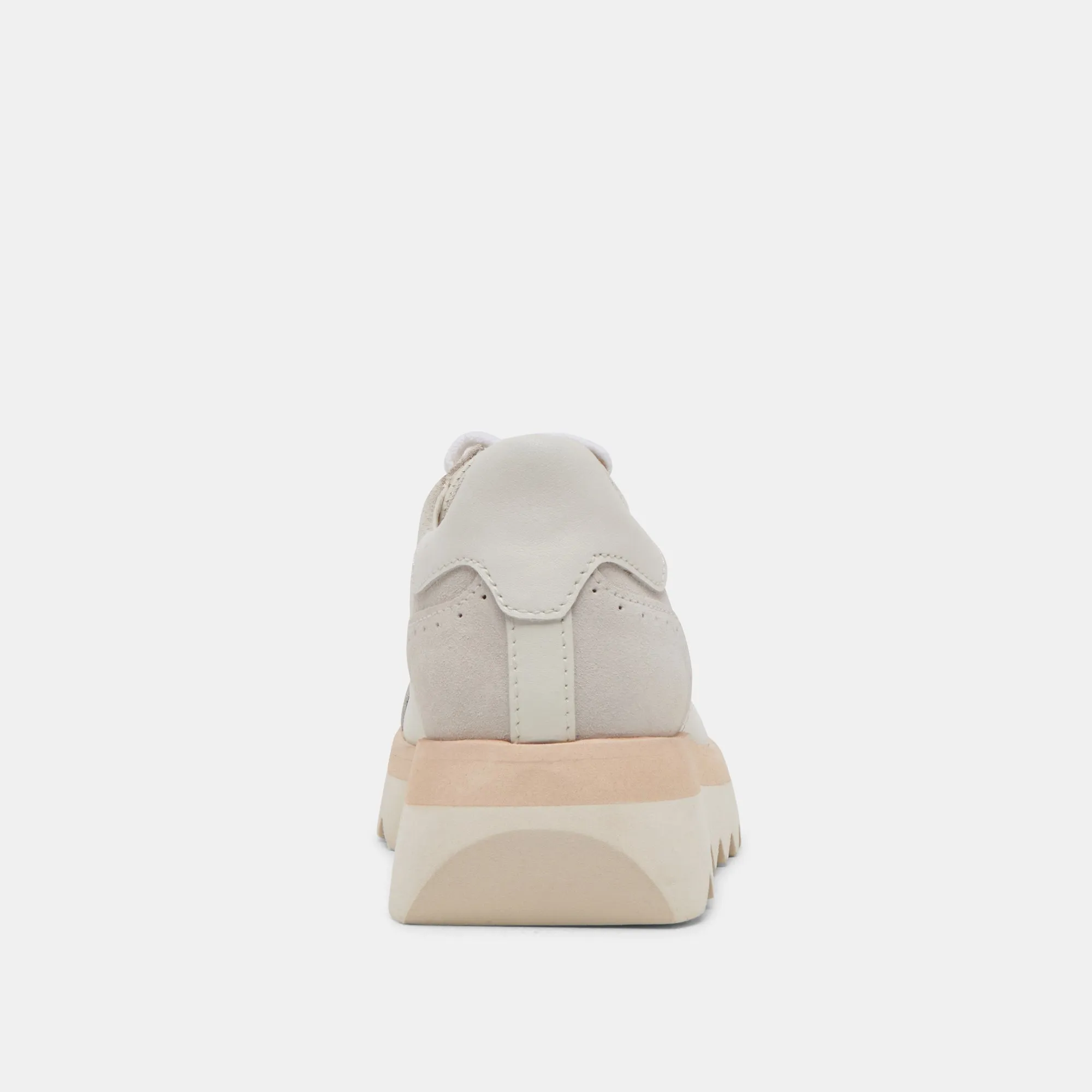 JORGIE SNEAKERS CUIR BLANC