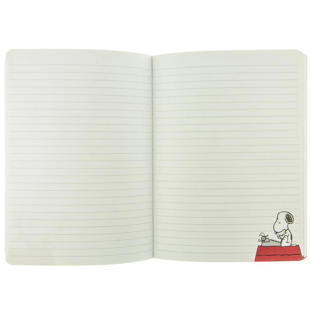 Journal - Snoopy avec machine à écrire