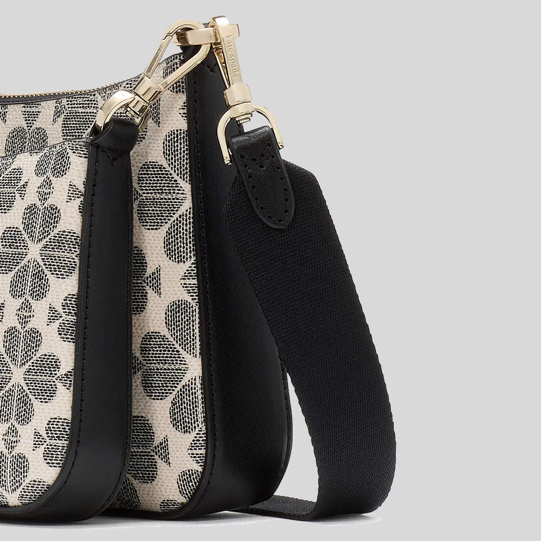 Sac à main Kate Spade KATE SPADE Signature Spade Fleur Petit Bandoulière Noir Multi KI372