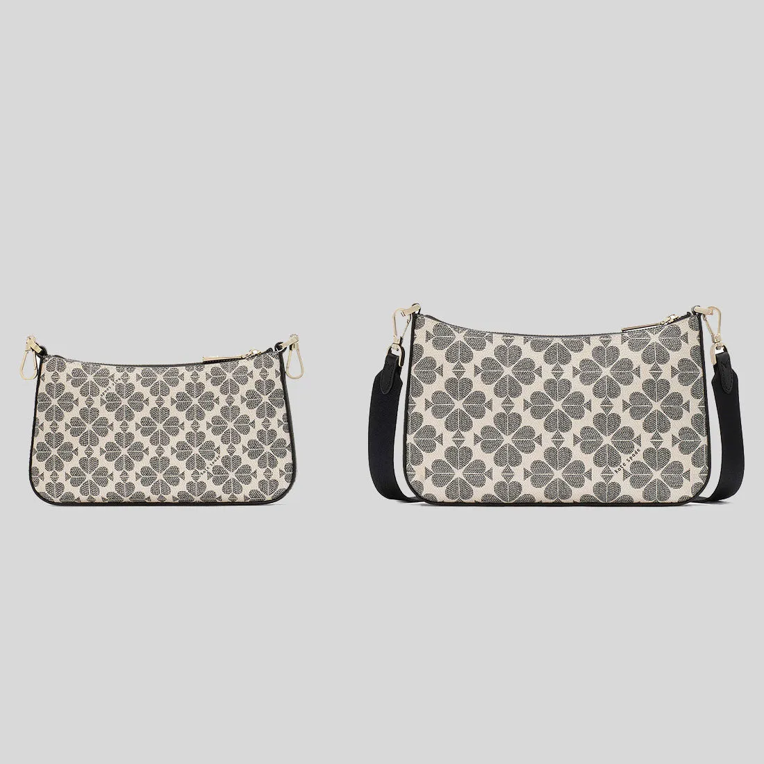 Sac à main Kate Spade KATE SPADE Signature Spade Fleur Petit Bandoulière Noir Multi KI372