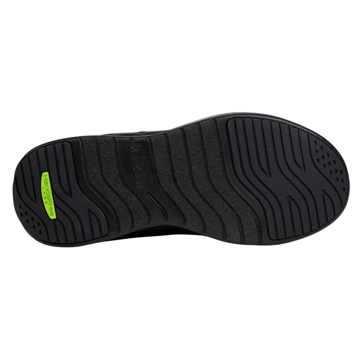 Kizik Hommes Athènes Noir Mat Mesh