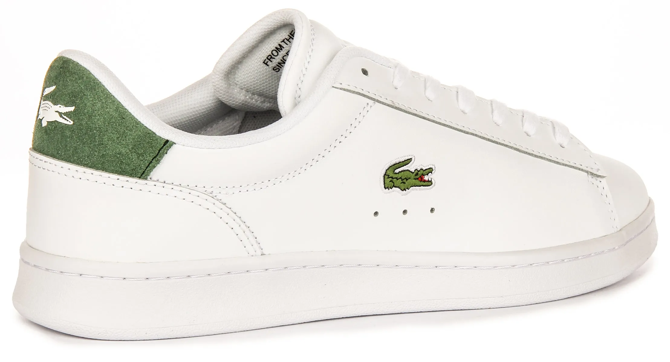 Lacoste Carnaby Ensemble Blanc Vert Pour Homme Chaussures Lacoste