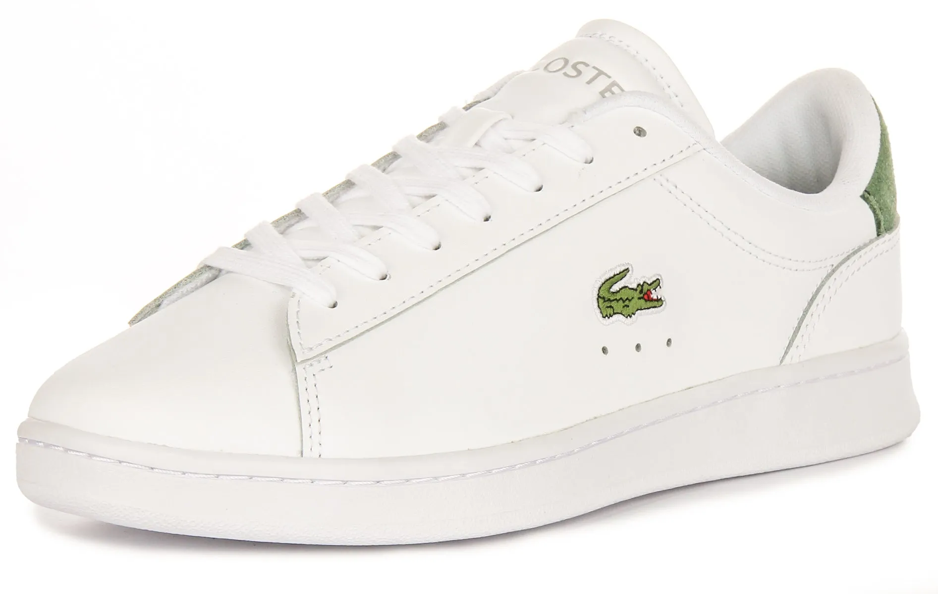 Lacoste Carnaby Ensemble Blanc Vert Pour Homme Chaussures Lacoste