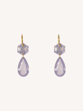 LAVENDER QUARTZ EARRINGS