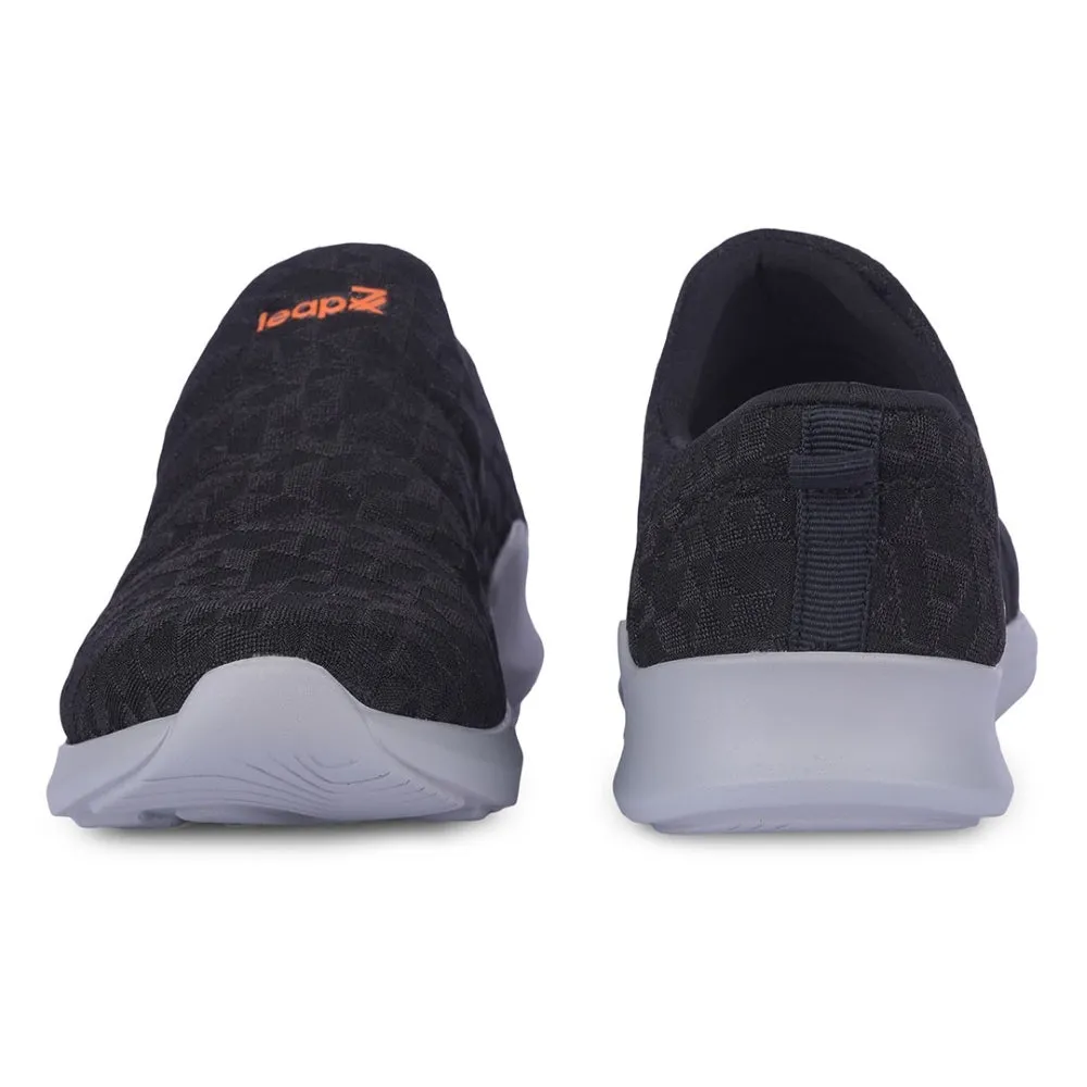 Chaussures décontractées sans lacets Leap7x Noir pour femmes AVILA-96 par Liberty