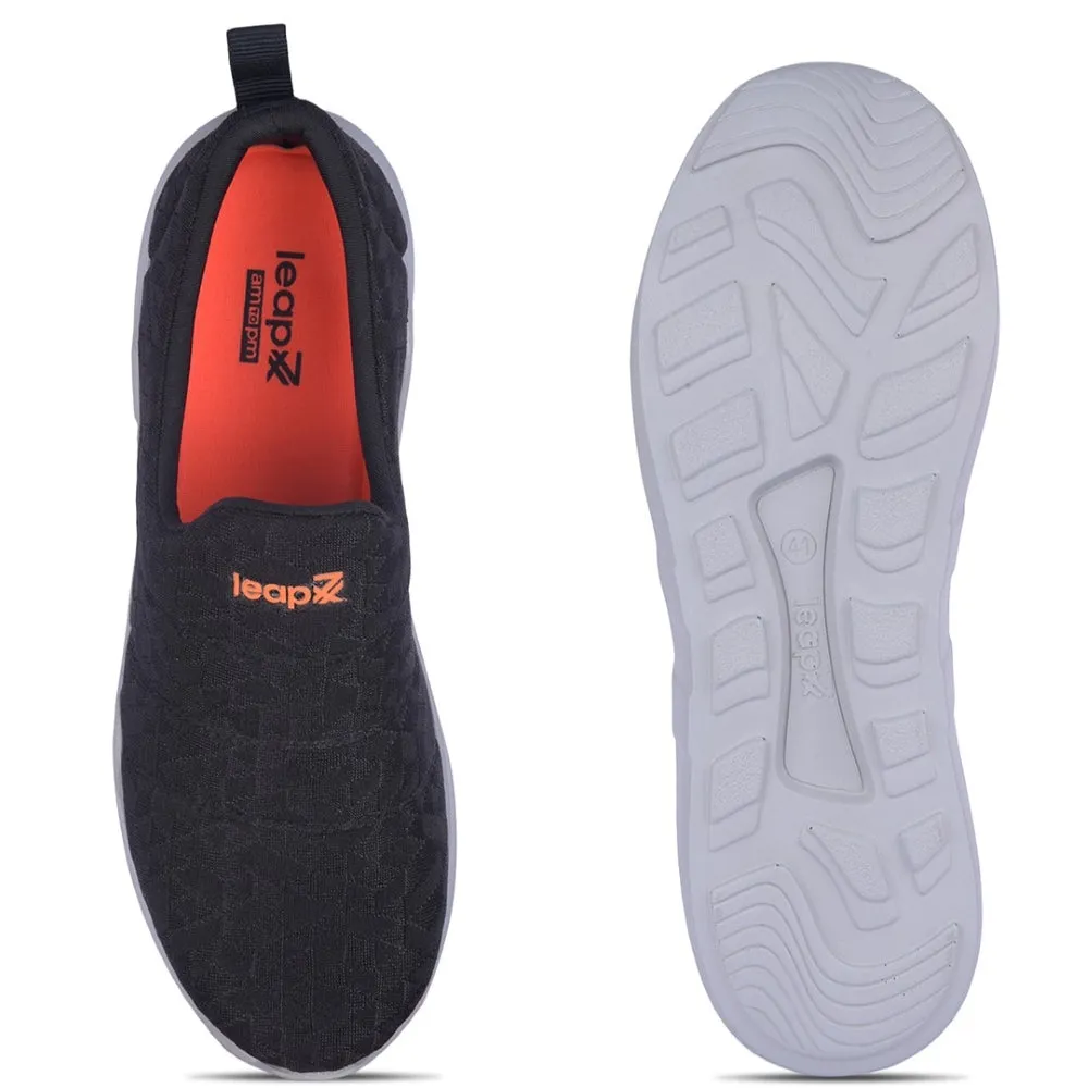 Chaussures décontractées sans lacets Leap7x Noir pour femmes AVILA-96 par Liberty