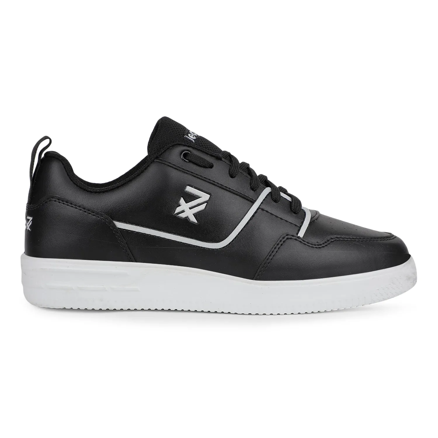Baskets décontractées noires Leap7x pour hommes SNOOKIS-2E par Liberty