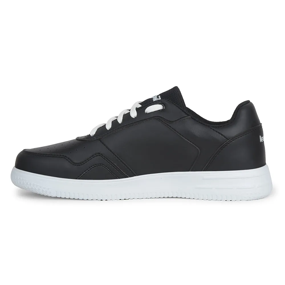 Baskets décontractées noires Leap7x pour hommes SNOOKIS-E par Liberty