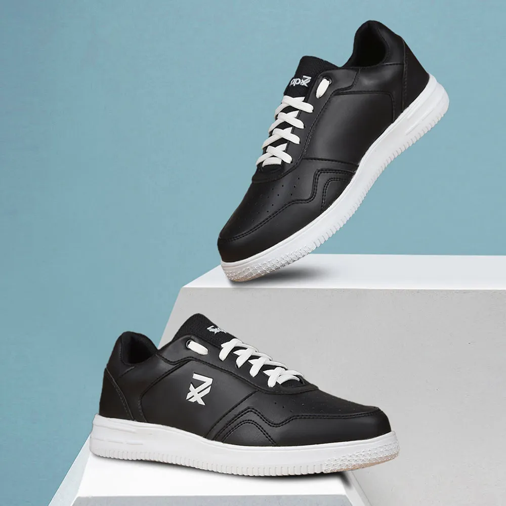 Baskets décontractées noires Leap7x pour hommes SNOOKIS-E par Liberty