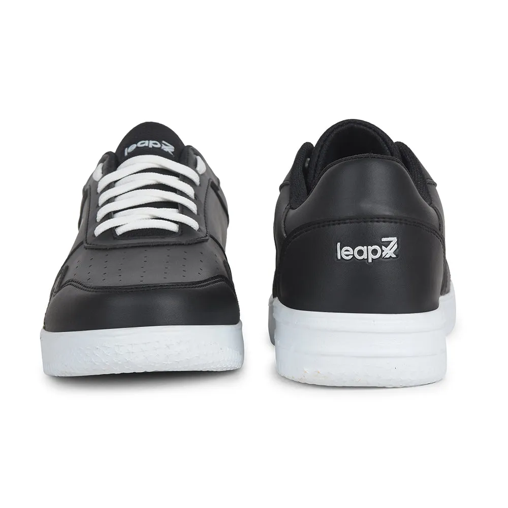 Baskets décontractées noires Leap7x pour hommes SNOOKIS-E par Liberty