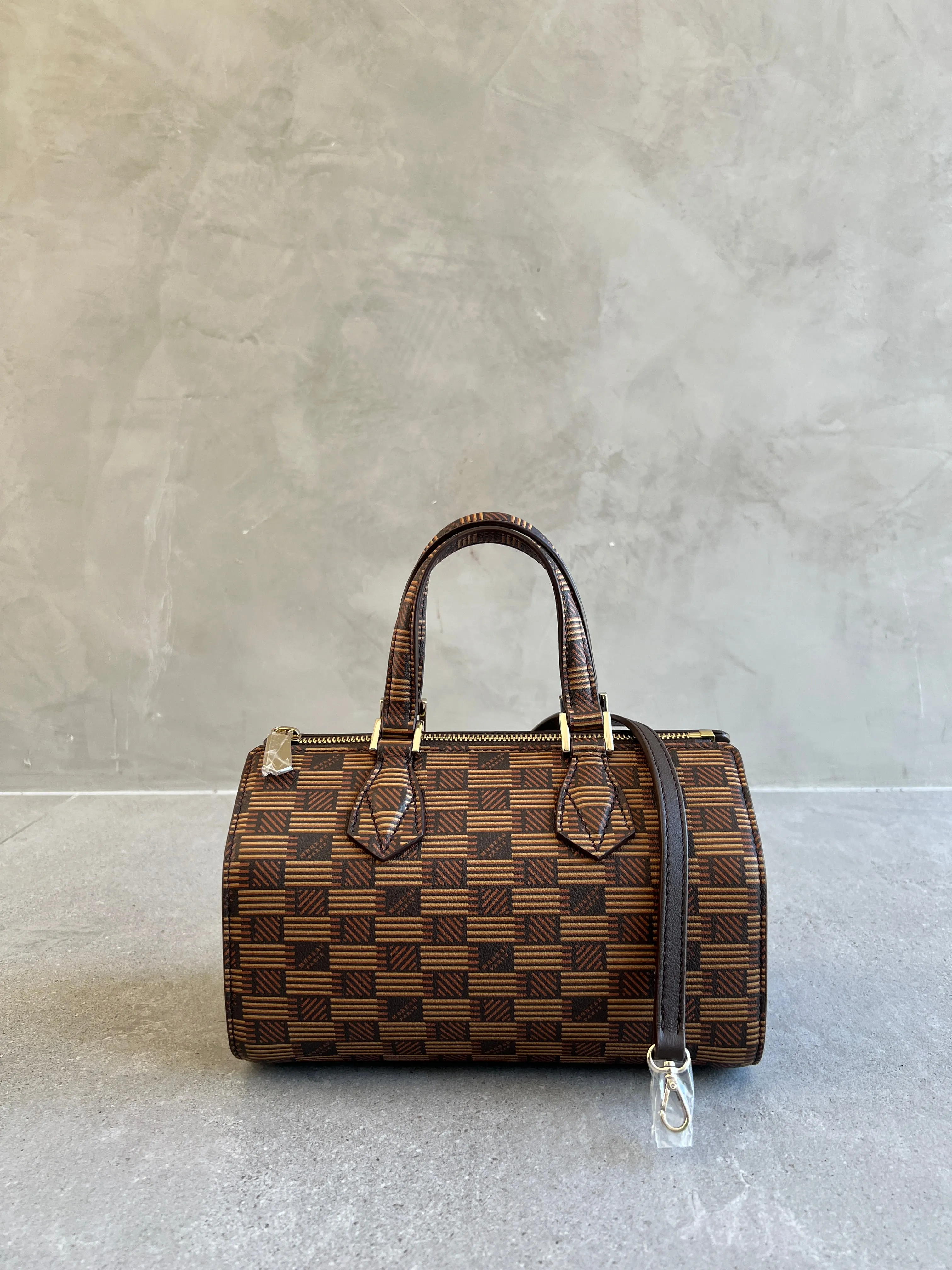 Liberte Boston Cuir veau, Sacs Moreau Chocolat