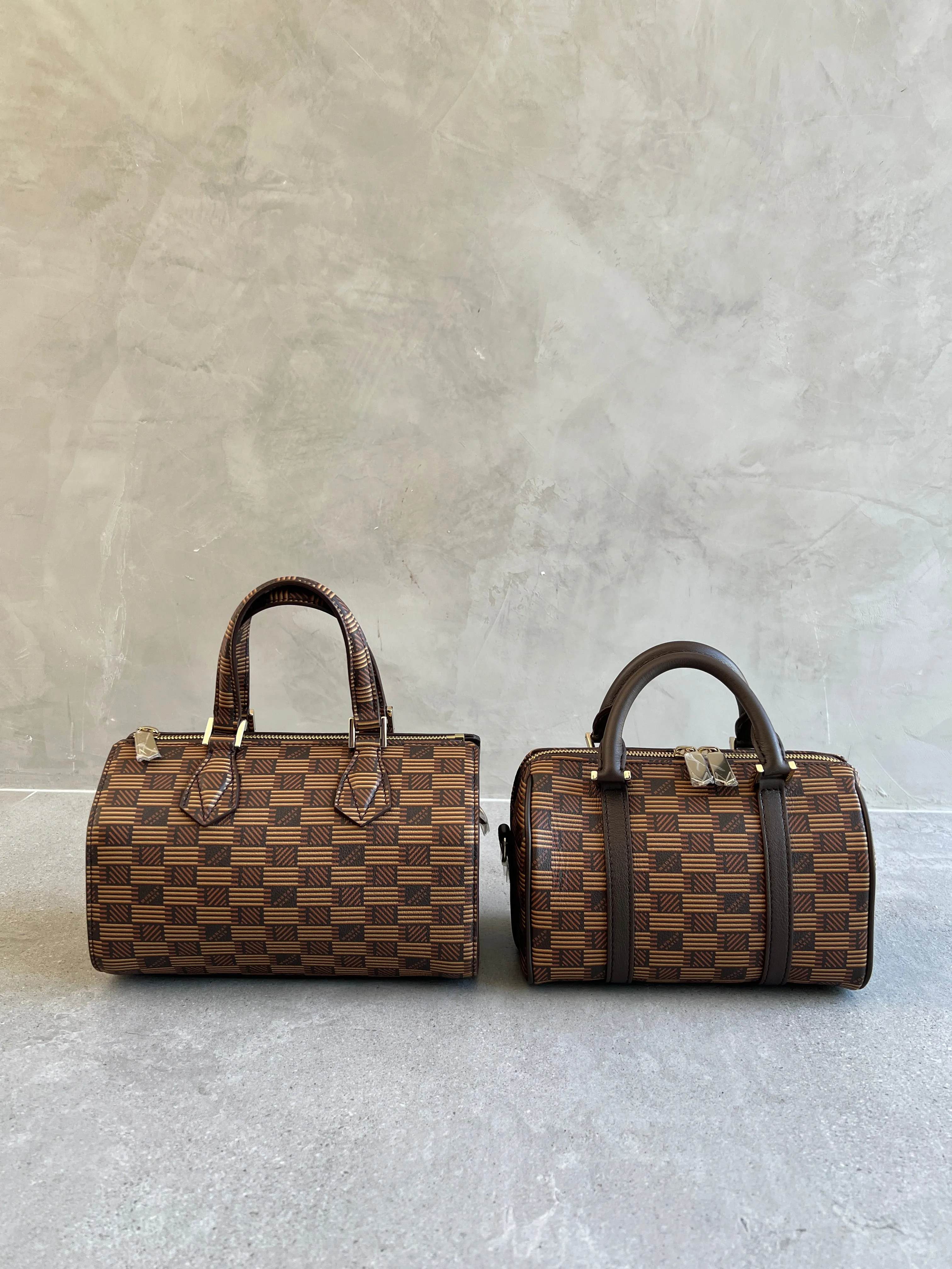 Liberte Boston Cuir veau, Sacs Moreau Chocolat