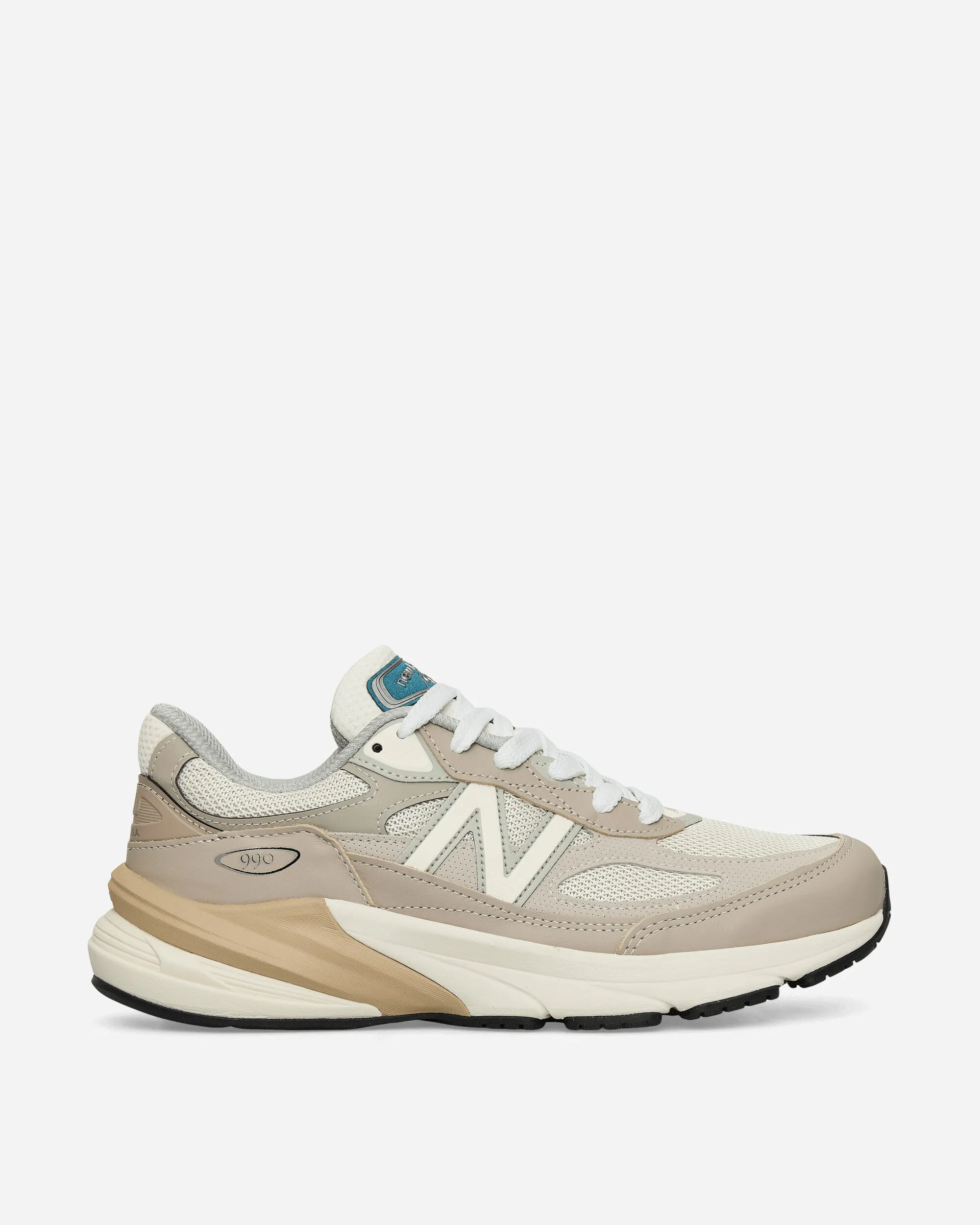 Baskets Made in USA 990v6 Champignon Clair / Moonrock