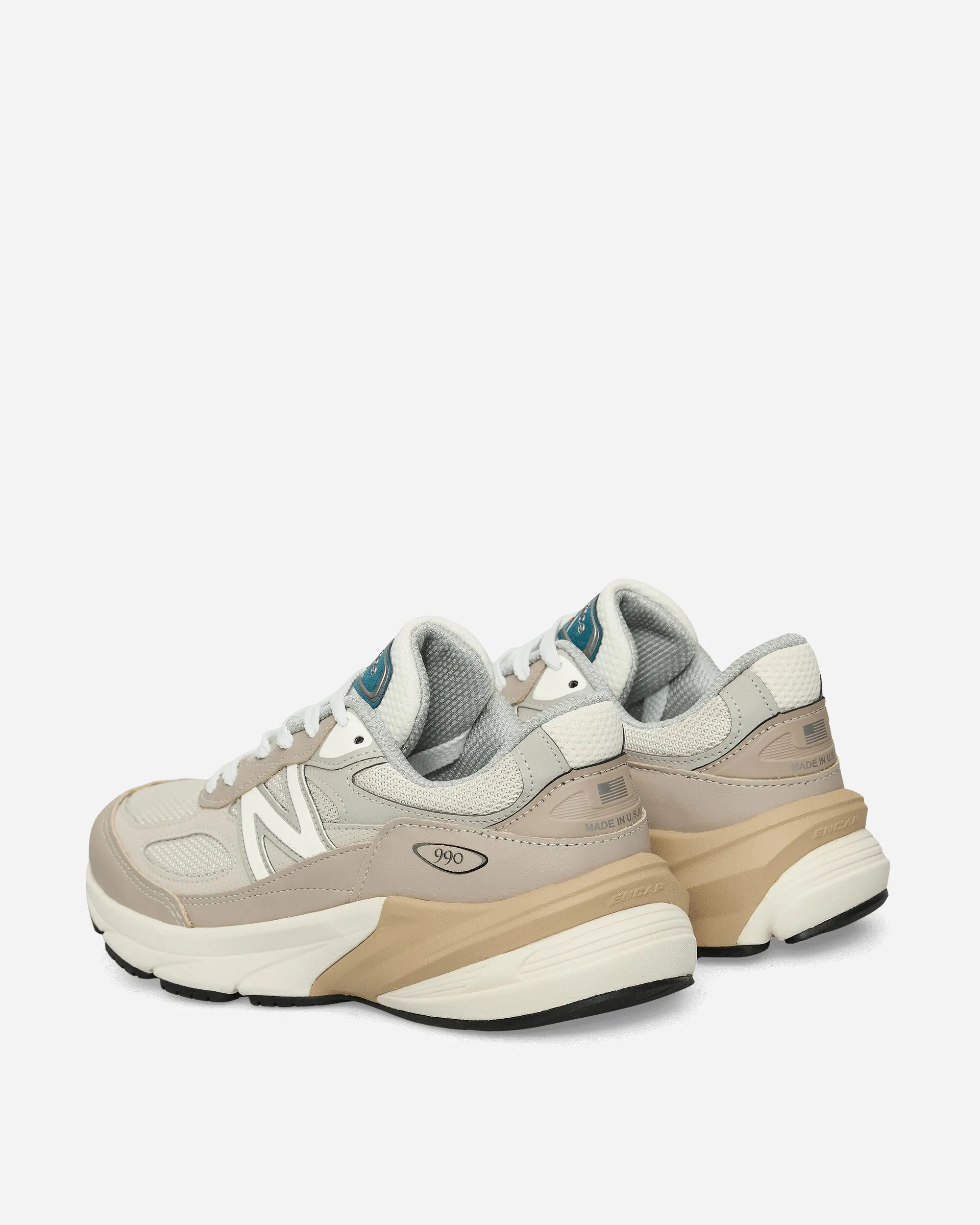 Baskets Made in USA 990v6 Champignon Clair / Moonrock