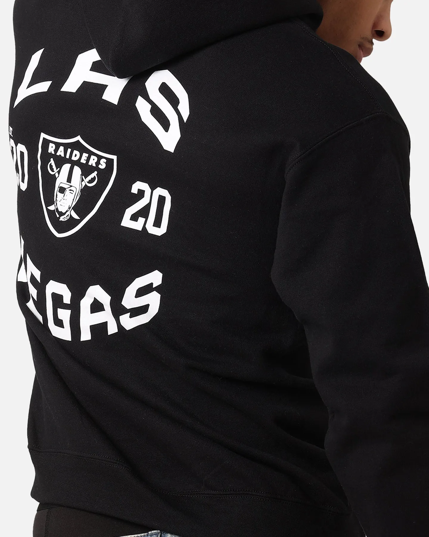 Majestic Athletic Las Vegas Raiders Sweat à capuche noir Doyers