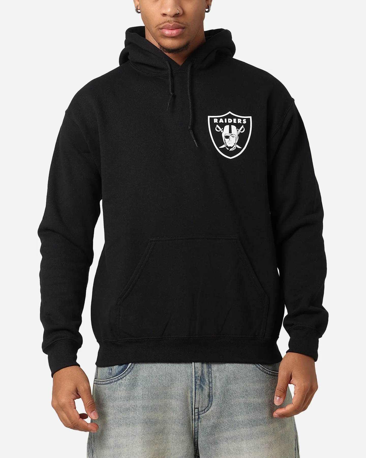 Majestic Athletic Las Vegas Raiders Sweat à capuche noir Doyers