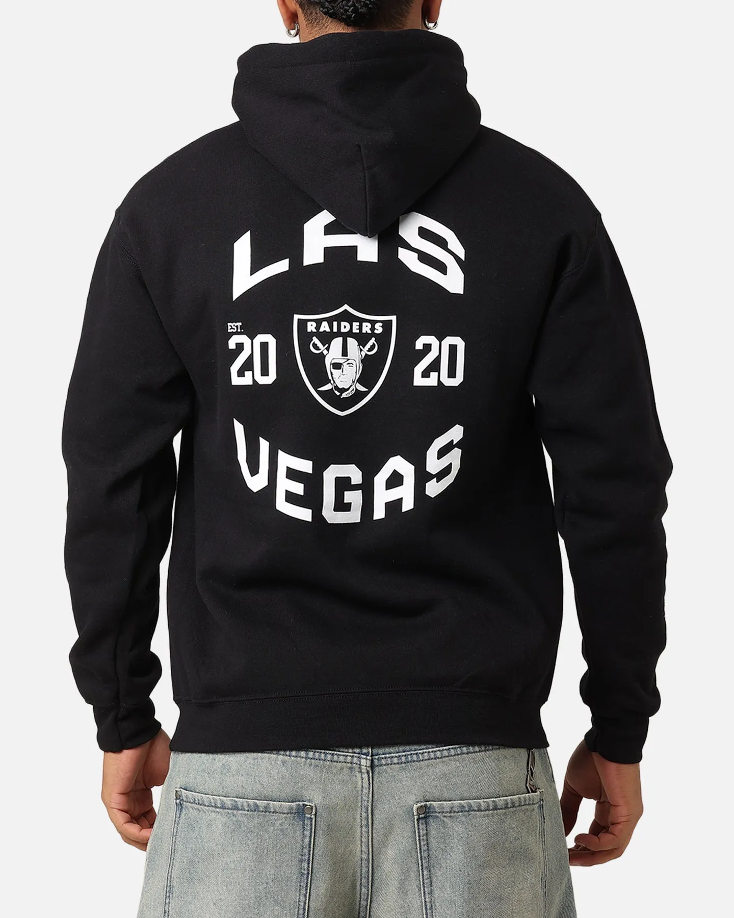 Majestic Athletic Las Vegas Raiders Sweat à capuche noir Doyers