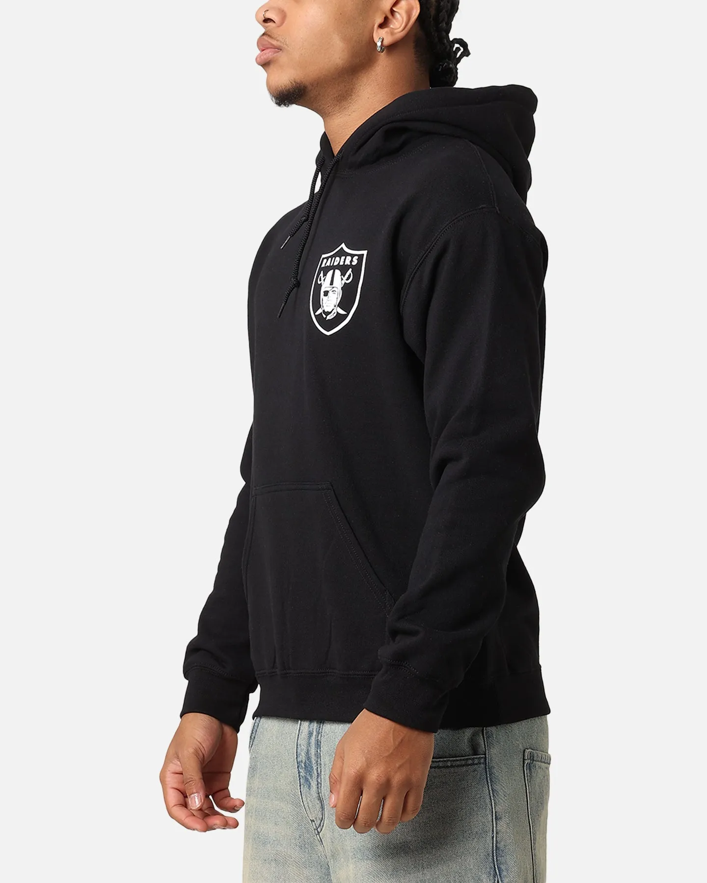 Majestic Athletic Las Vegas Raiders Sweat à capuche noir Doyers