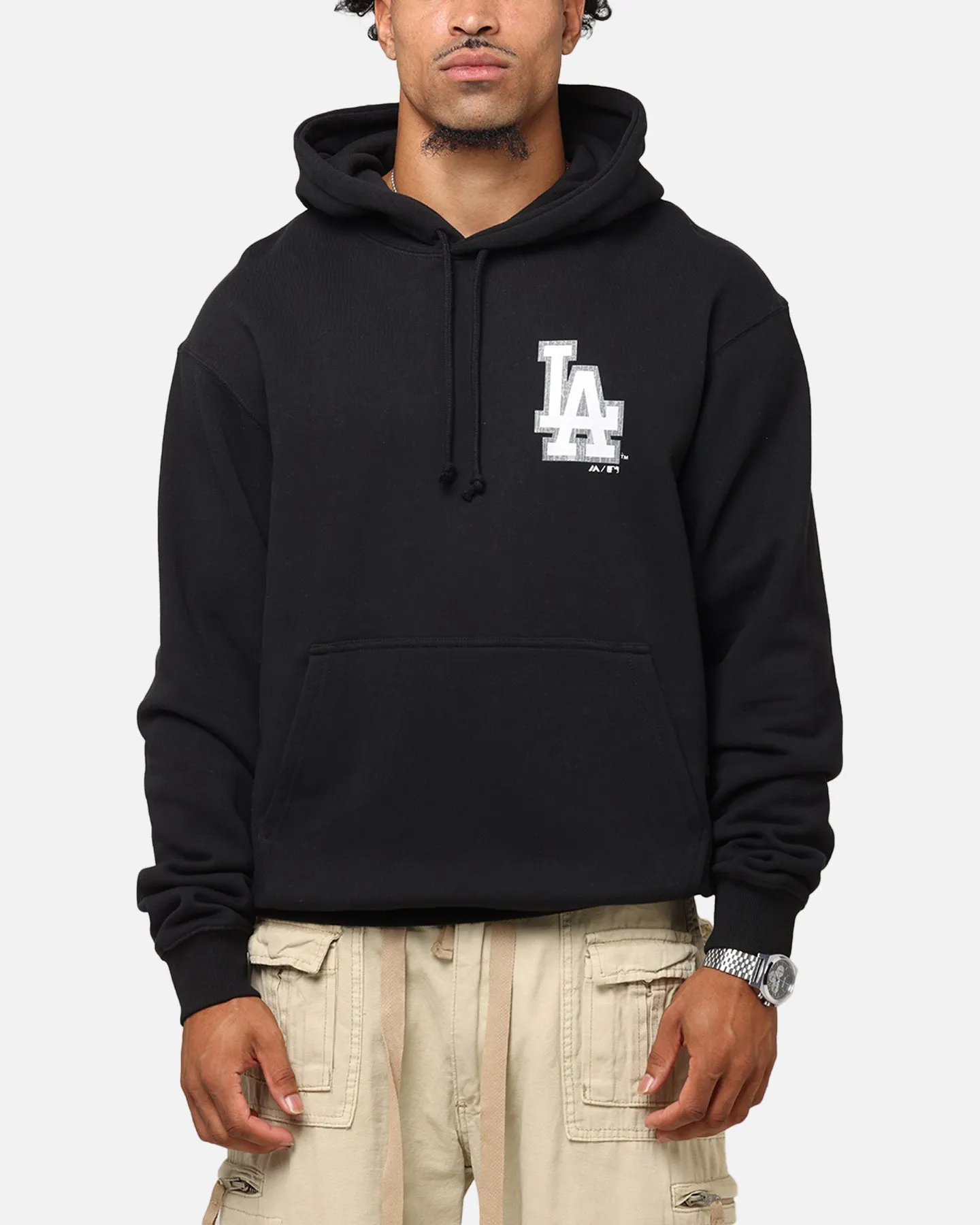 Majestic Athletic Los Angeles Dodgers Sweat à capuche Acland Noir