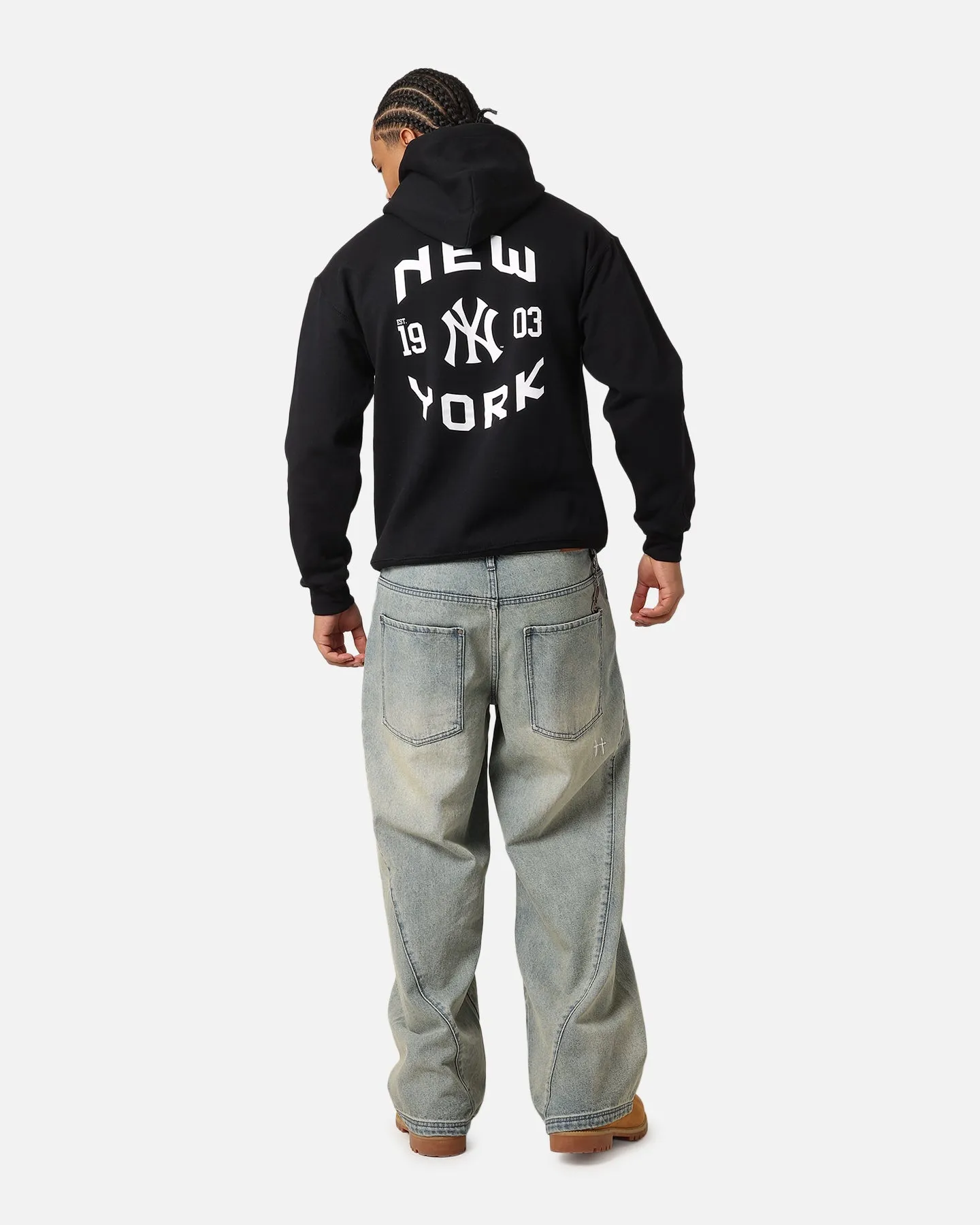 Majestic Athletic New York Yankees Doyers Sweat à capuche noir
