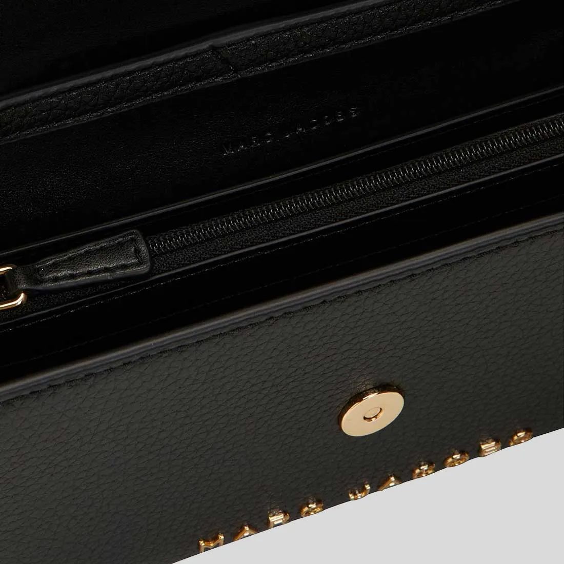 Marc Jacobs Bags MARC JACOBS Portefeuille à chaîne en cuir Groove Noir 4P4SMN002S01