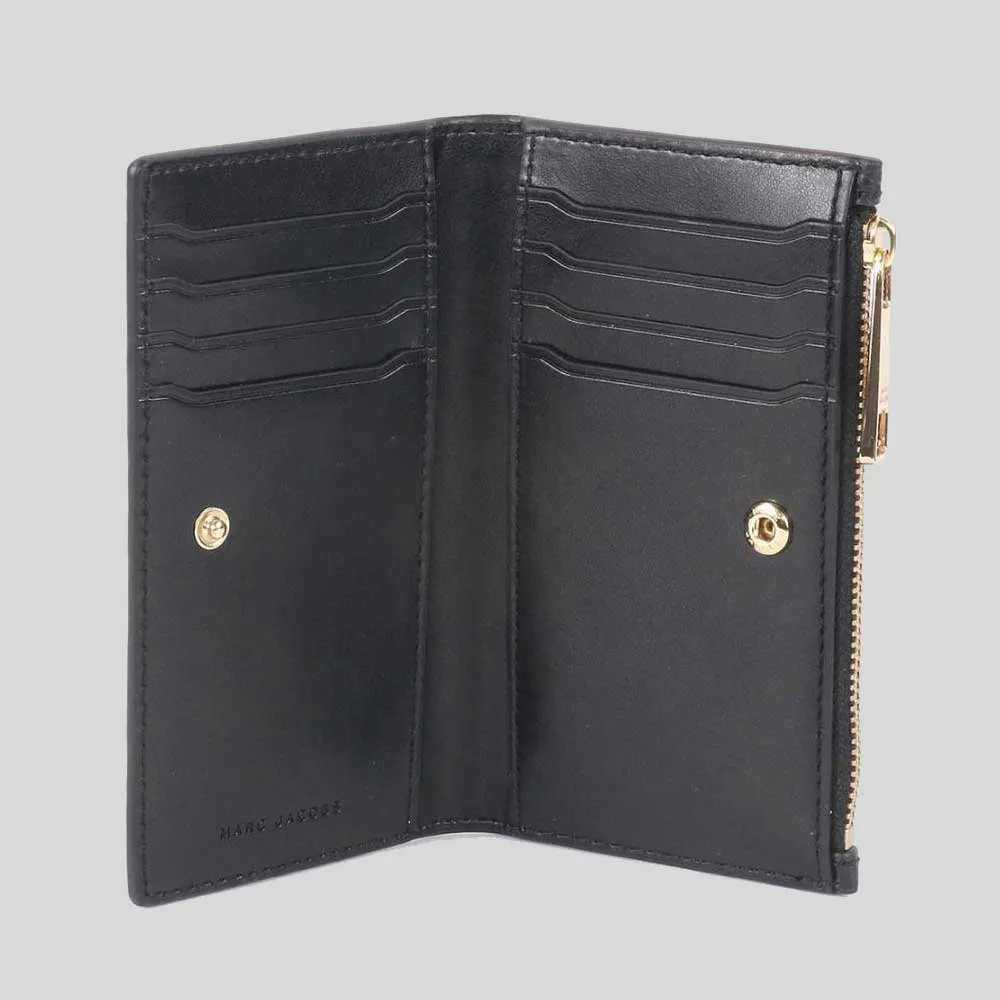 Marc Jacobs Bags MARC JACOBS Portefeuille Slim Bifold Petit Groove Noir 4P4SMP025S01