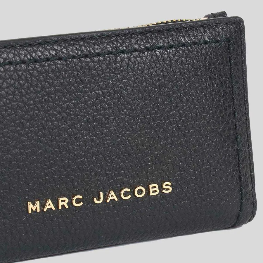 Marc Jacobs Bags MARC JACOBS Portefeuille Slim Bifold Petit Groove Noir 4P4SMP025S01