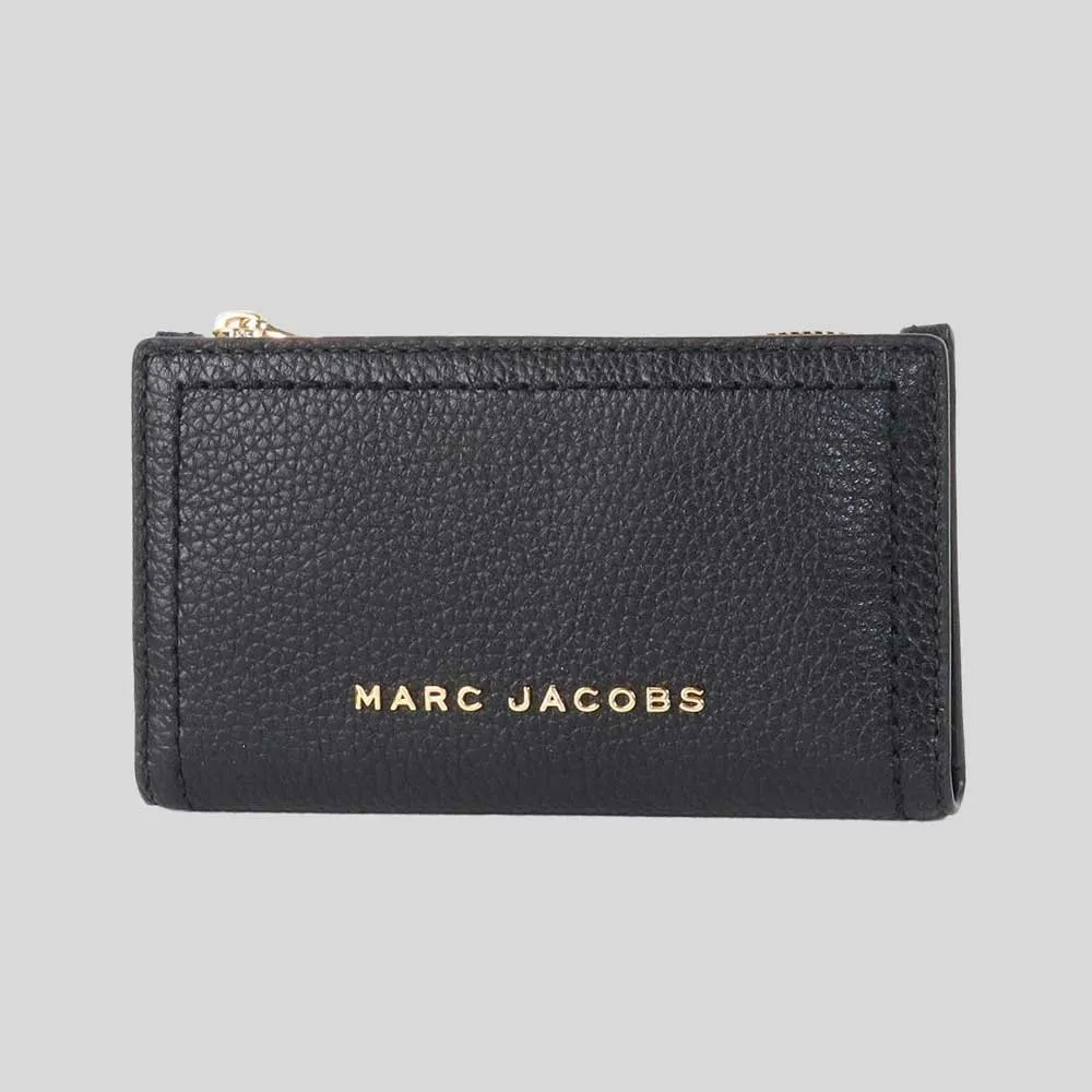 Marc Jacobs Bags MARC JACOBS Portefeuille Slim Bifold Petit Groove Noir 4P4SMP025S01
