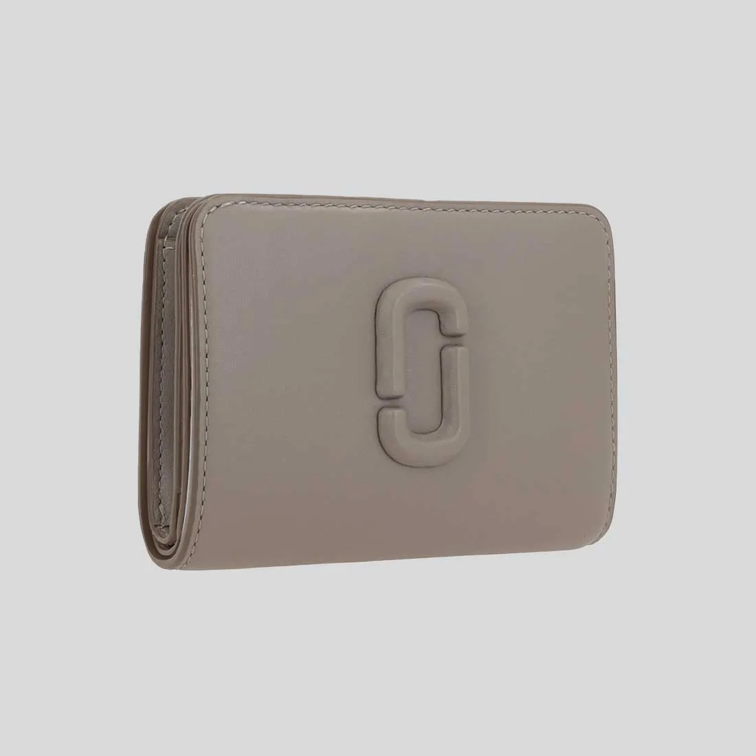 Marc Jacobs Bags MARC JACOBS Le Portefeuille Compact Mini J Marc Couvert Ciment 2S4SMP007S02