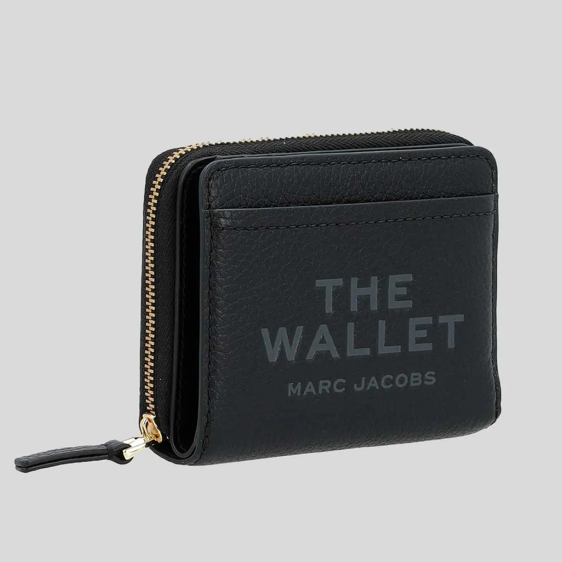 Marc Jacobs Bags MARC JACOBS Le Portefeuille Compact Mini en Cuir Noir 2R3SMP044S10