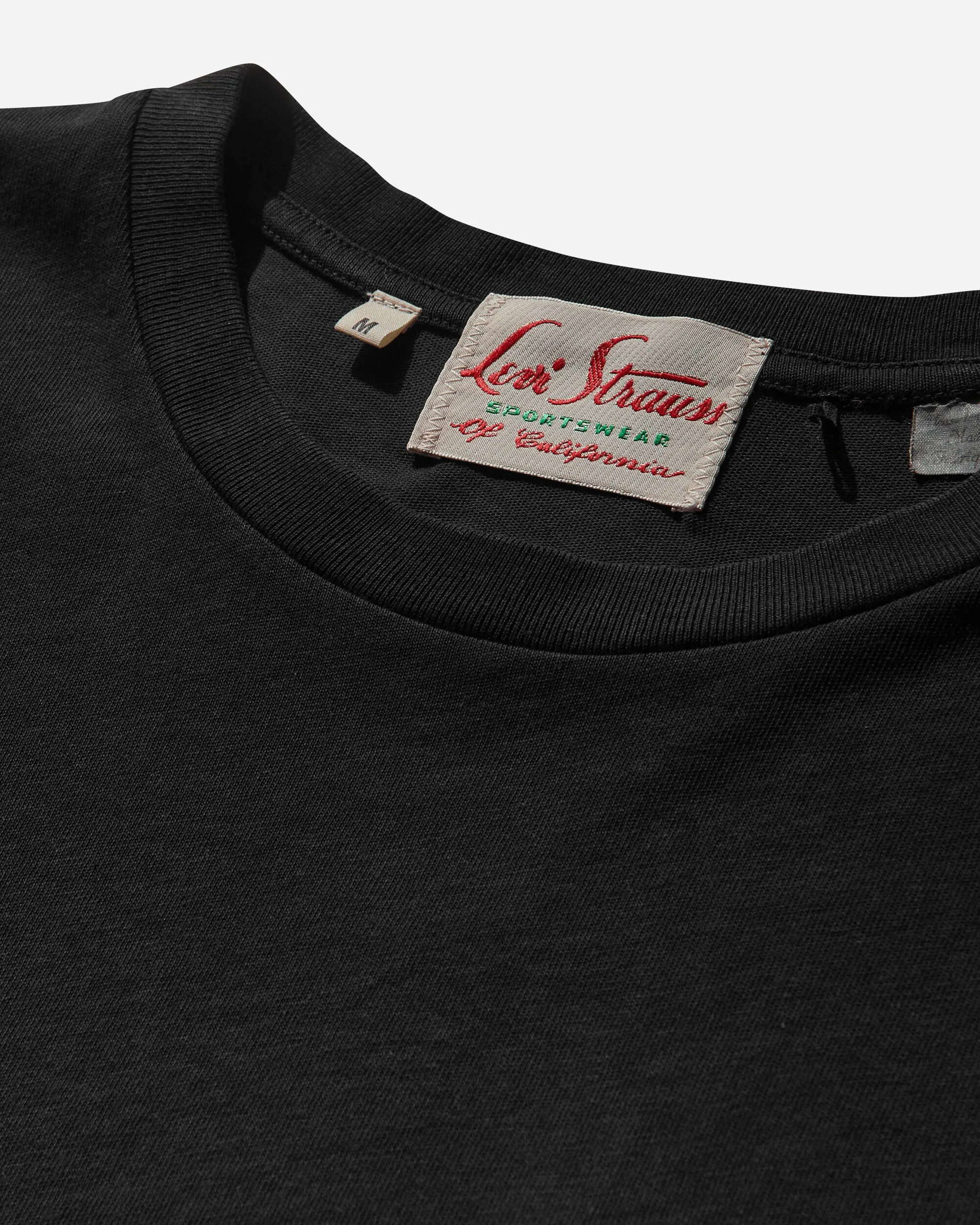 T-shirt de sport pour hommes années 1950 Noir