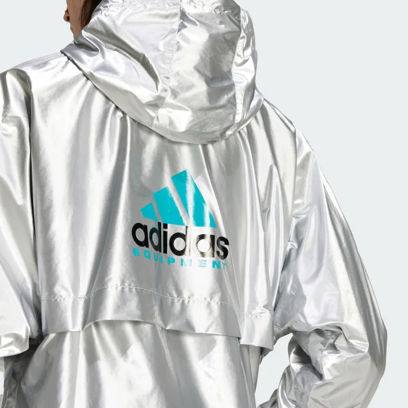 Veste coupe-vent métallisée adidas Equipment pour homme