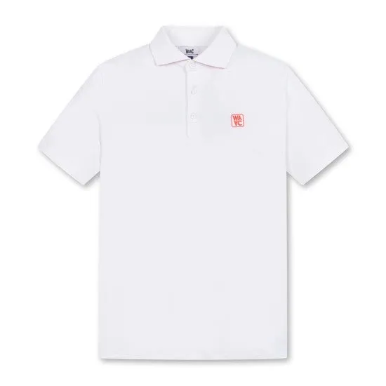 Polo sportif pour homme Arrow à col inversé blanc