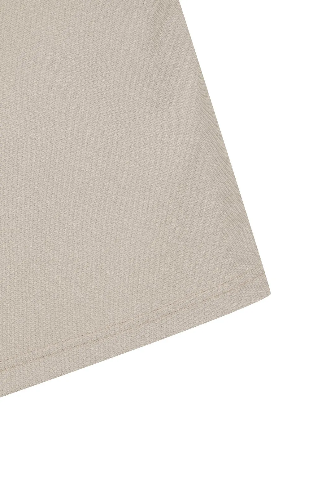 Polo sportif couleur ruban marron pour homme