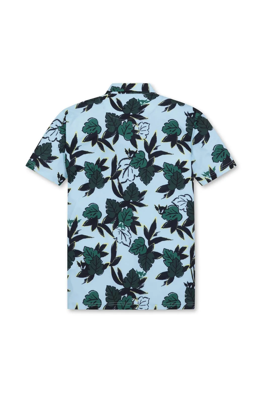 Polo Forest Stretch Sport Homme Bleu
