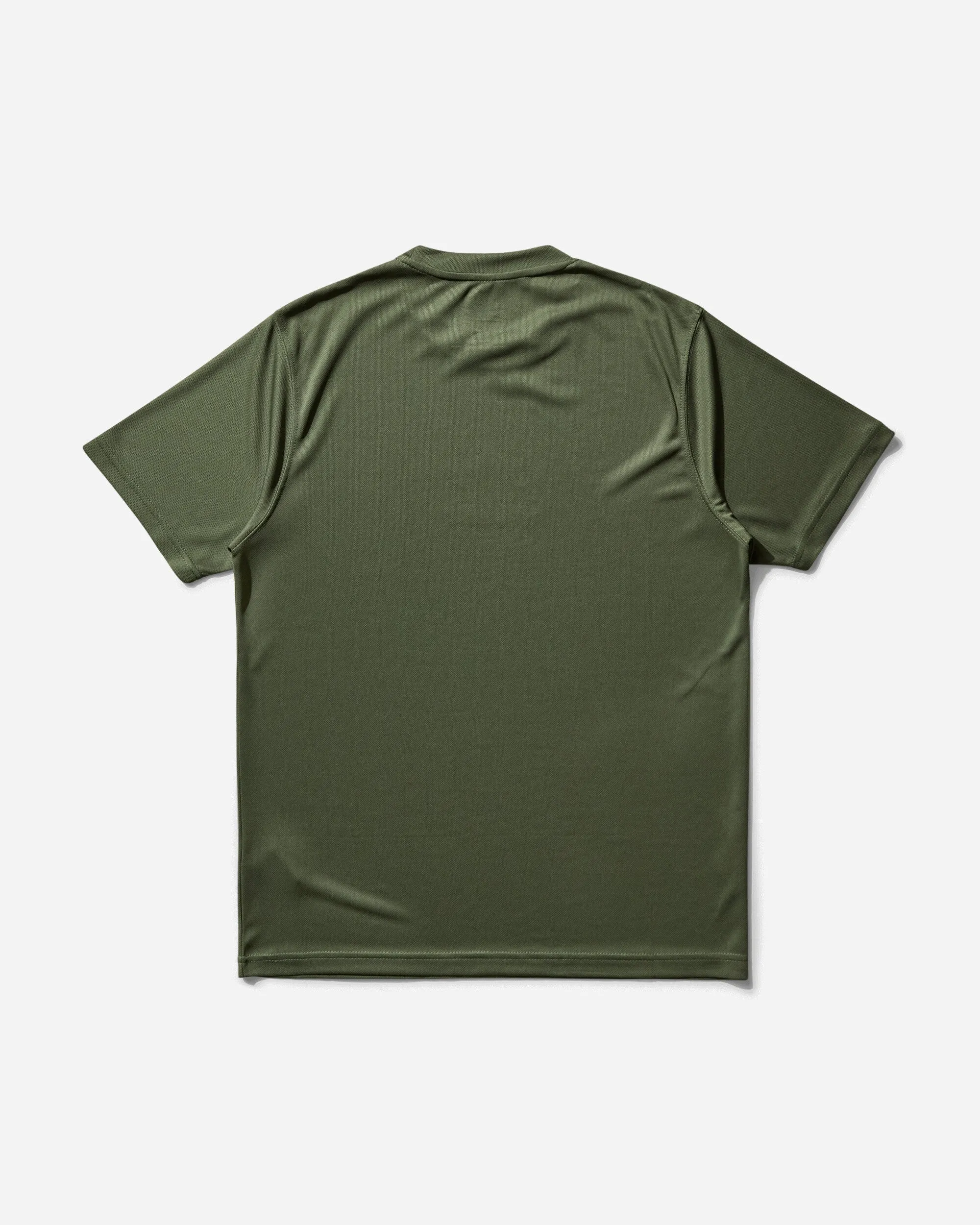 T-shirt d'entraînement à logo pour homme Vert Terre