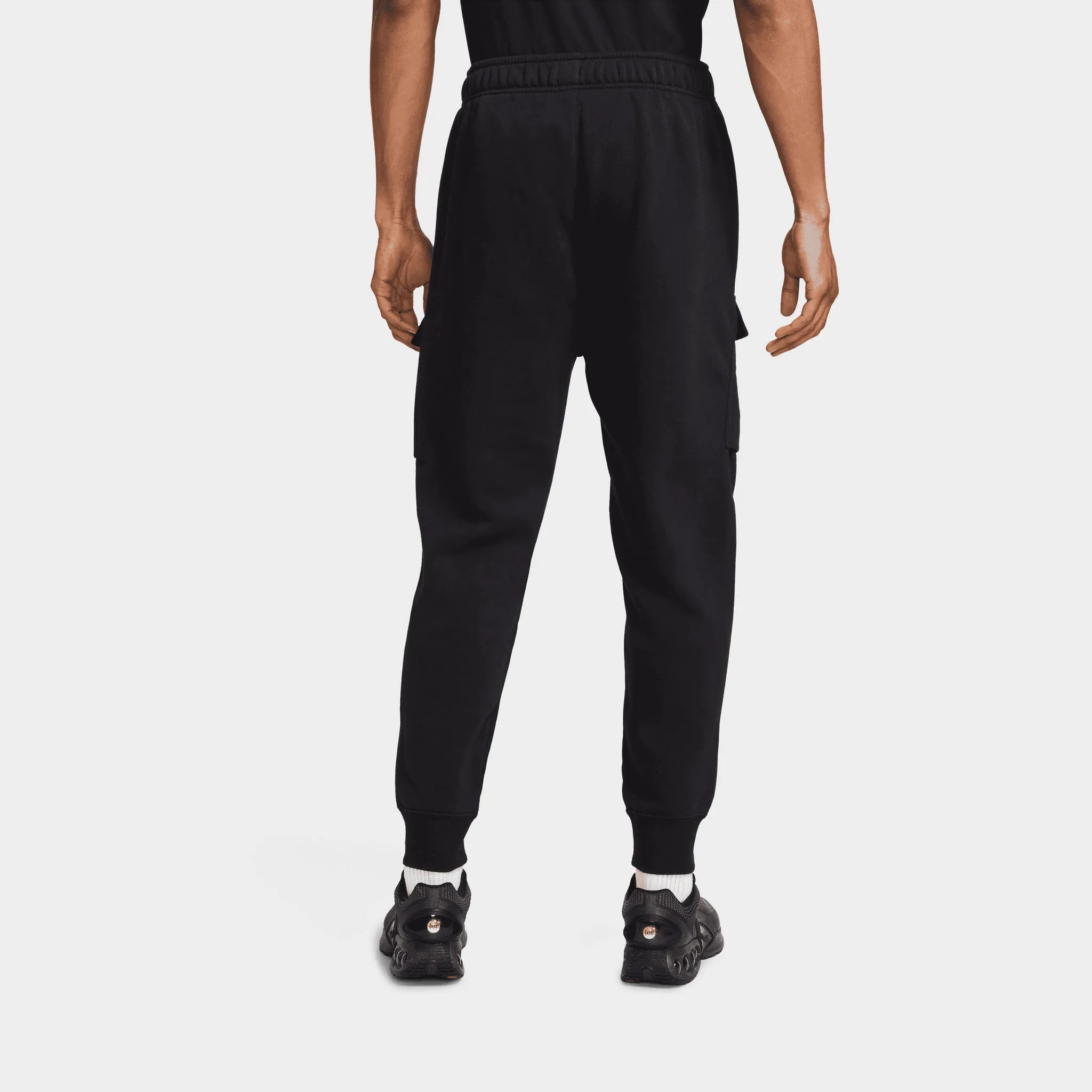 Nike Sportswear pour Homme Pantalon de Jogging Cargo en Molleton Air Max Noir / Or Métallisé