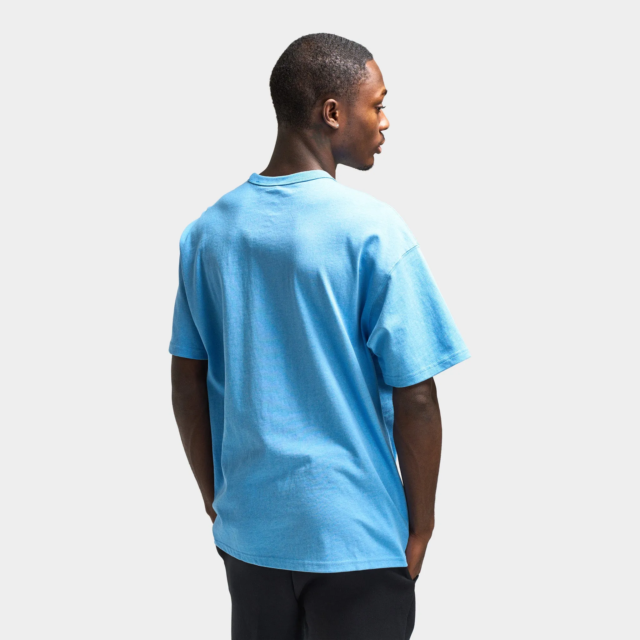 T-shirt Essential Premium Nike Sportswear pour Homme Bleu Université / Htr