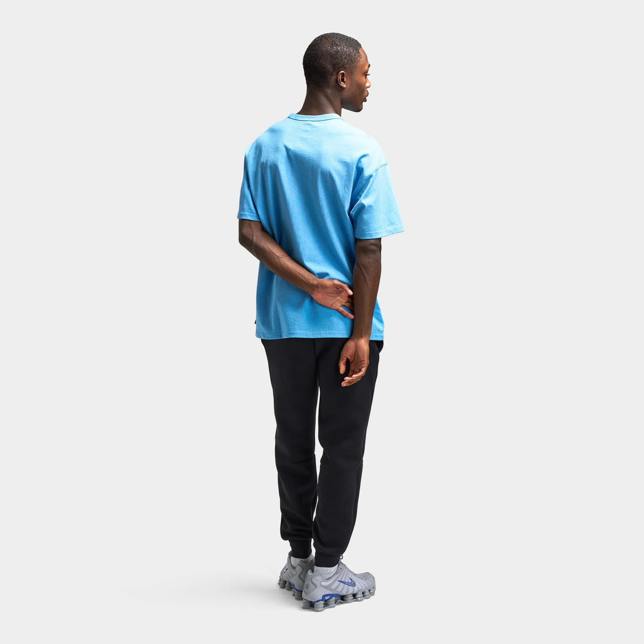T-shirt Essential Premium Nike Sportswear pour Homme Bleu Université / Htr