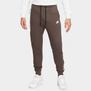 Mens Nike Nike Sportswear Tech Fleece Jogger Baroque Brown / Bemis Silver