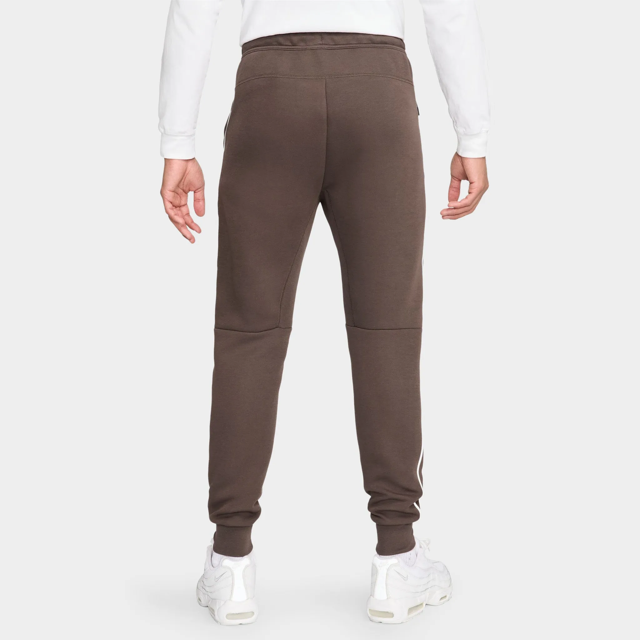 Pantalon de jogging Nike Sportswear Tech Fleece Baroque Brown / Bemis Silver