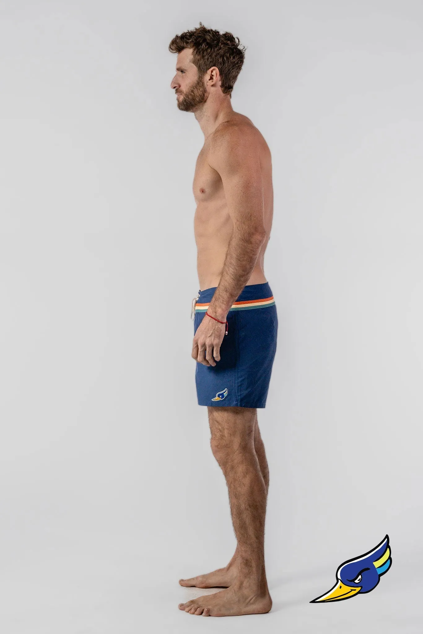 SHORT DE BAIN HOMME BLEU MARINE