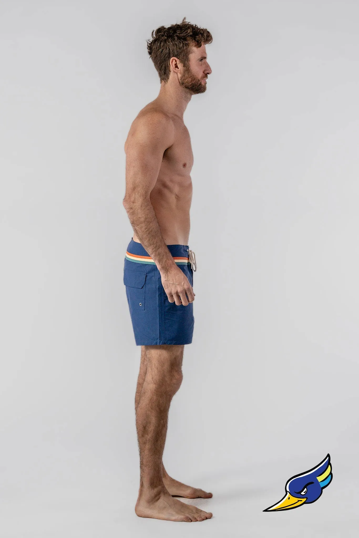 SHORT DE BAIN HOMME BLEU MARINE