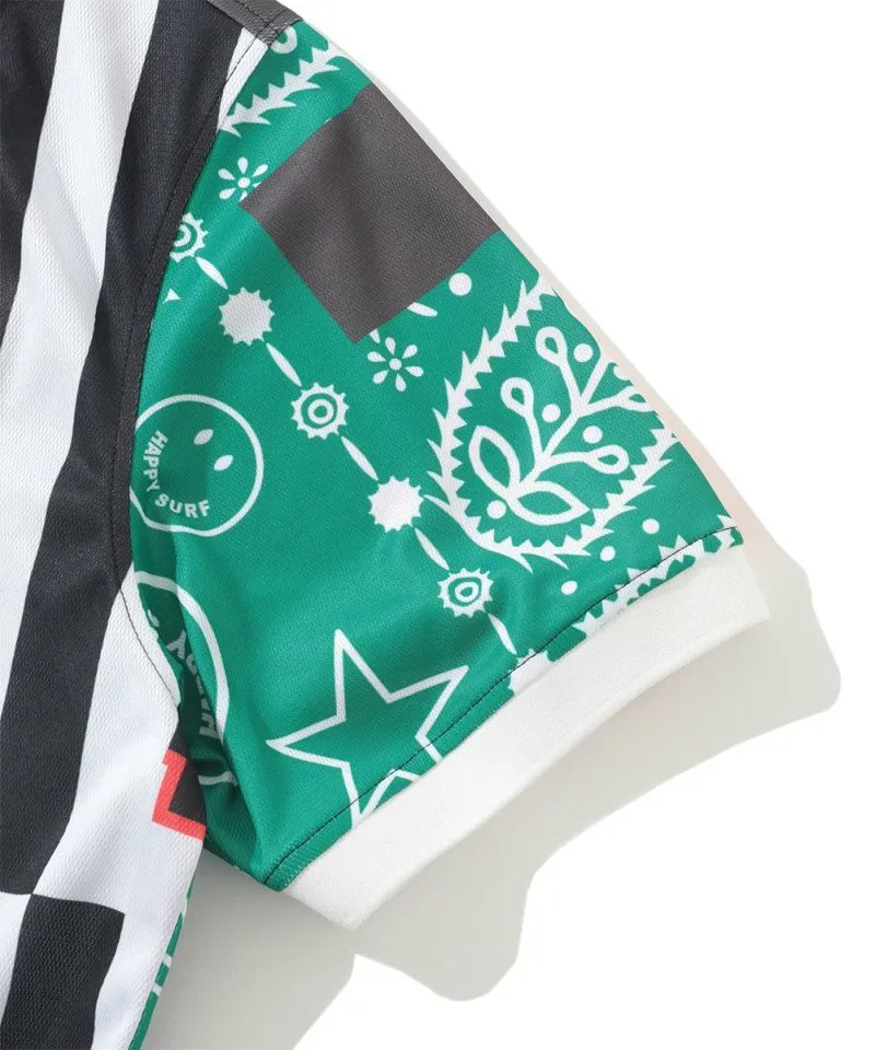 Polo à triple bande pour homme - Vert