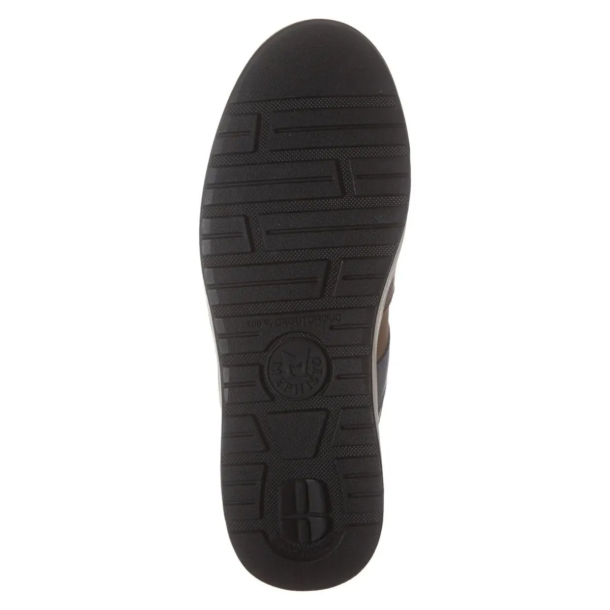 Mephisto Hommes Vito Tan/Bleu Marine Nubuck