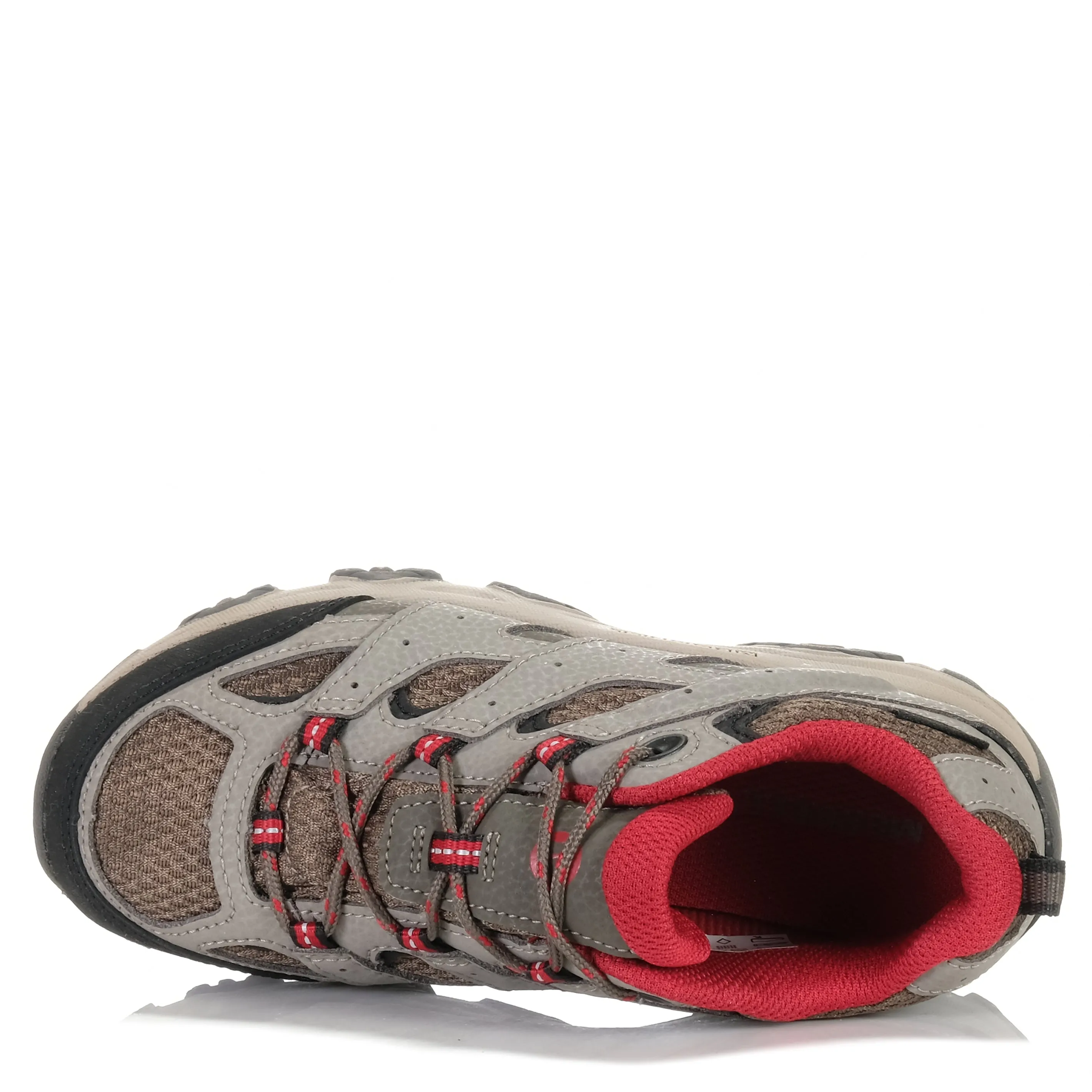 Chaussures Merrell Merrell Moab 3 Basses Imperméables Enfants Boulder/Rouge