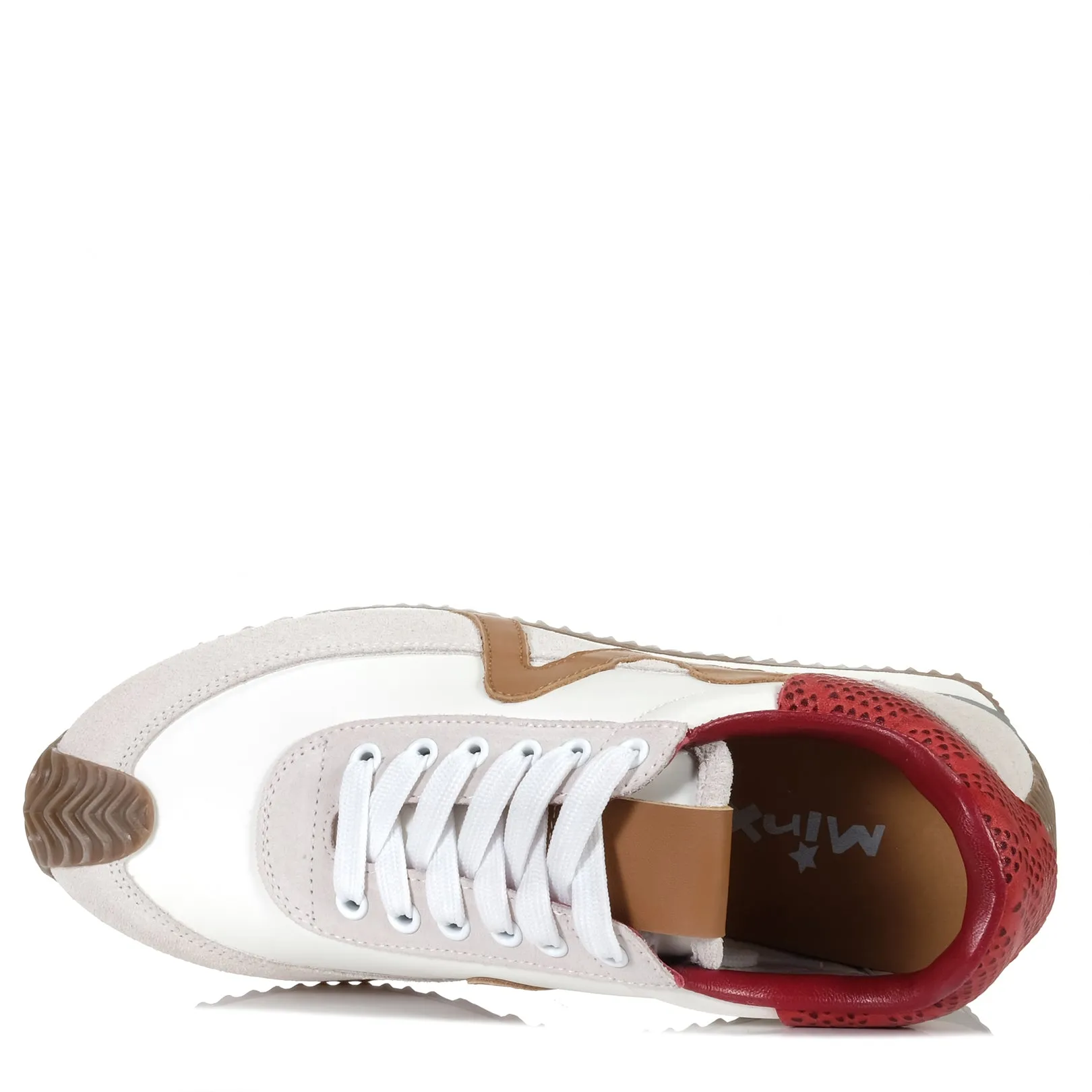 Minx Marvel Ivoire Beige Rouge