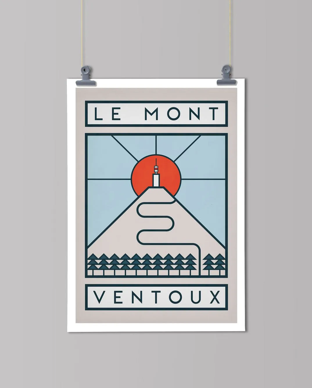 Affiche du Mont Ventoux